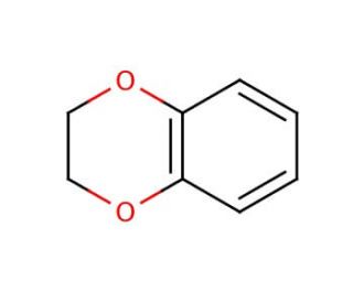 Benzo-1,4-dioxane (CAS 493-09-4) - chemical structure image