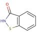 Benzo(D) Isothiazol-3-one 的分子结构, CAS编号: 2634-33-5 Benzo(D) Isothiazol-3-one (CAS 2634-33-5) - chemical structure image