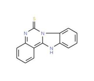 Benzo[4,5]imidazo[1,2-c]quinazoline-6-thiol (CAS 24192-82-3) - chemical structure image