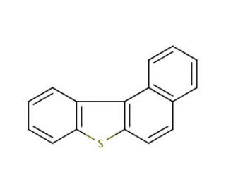 Benzo[b]naphtho[1,2-d]thiophene (CAS 205-43-6) - chemical structure image