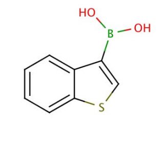 Benzo[b]thien-3-ylboronic acid (CAS 113893-08-6) - chemical structure image
