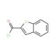 Benzo[b]thiophene-2-carbonyl chloride (CAS 39827-11-7) - chemical structure image