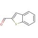 Benzo[b]thiophene-2-carboxaldehyde (CAS 3541-37-5) - chemical structure image