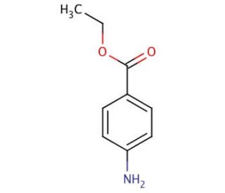 Benzocaine (CAS 94-09-7) - chemical structure image