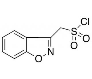 Benzo[d]isoxazol-3-yl-methanesulfonyl Chloride (CAS 73101-65-2) - chemical structure image