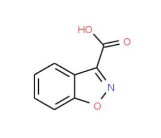 Benzo[d]isoxazole-3-carboxylic acid (CAS 28691-47-6) - chemical structure image