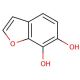 Benzofuran-6,7-diol (CAS 89939-91-3) - chemical structure image