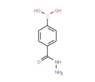 Benzohydrazide 4-boronic acid (CAS 850567-95-2) - chemical structure image