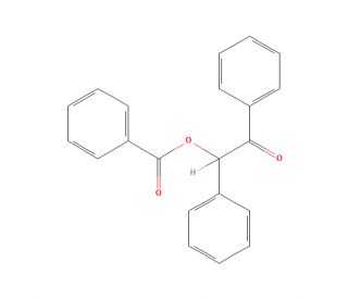 Benzoin Benzoate (CAS 1459-20-7) - chemical structure image