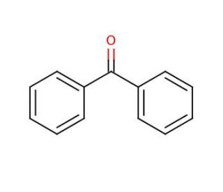 Benzophenone (CAS 119-61-9) - chemical structure image