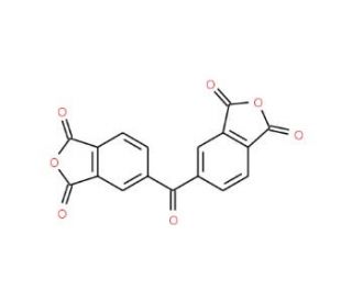 Benzophenone-3,3&prime;,4,4&prime;-tetracarboxylic dianhydride (CAS 2421-28-5) - chemical structure image