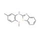 Benzothiazol-2-yl-(2-methoxy-5-methyl-phenyl)-amine - chemical structure image