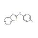 Benzothiazol-2-yl-(4-fluoro-phenyl)-amine (CAS 348-45-8) - chemical structure image