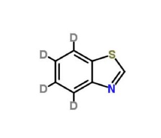 Benzothiazole-d4 (CAS 194423-51-3) - chemical structure image