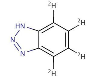 Benzotriazole-d4 - chemical structure image