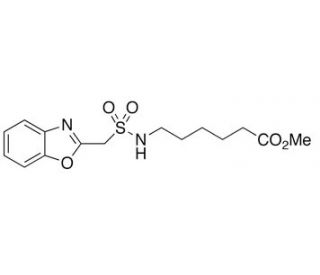 Benzoxazolemethanesulfonamide-N-(6-methyl-hexanoate) (CAS 1076198-89-4) - chemical structure image