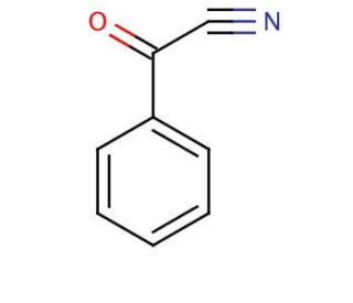 Benzoyl cyanide (CAS 613-90-1) - chemical structure image
