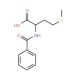 Benzoyl-DL-methionine (CAS 4703-38-2) - chemical structure image