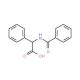 (benzoylamino)(phenyl)acetic acid (CAS 74536-43-9) - chemical structure image