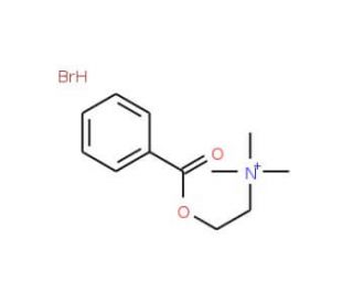 Benzoylcholine Bromide (CAS 24943-60-0) - chemical structure image