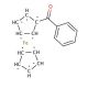 Benzoylferrocene (CAS 1272-44-2) - chemical structure image