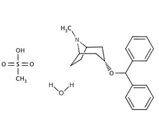 Benztropine mesylate (CAS 132-17-2) - chemical structure image