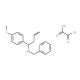 Benzyl-[1-(4-methoxy-phenyl)-but-3-enyl]-amine oxalate - chemical structure image
