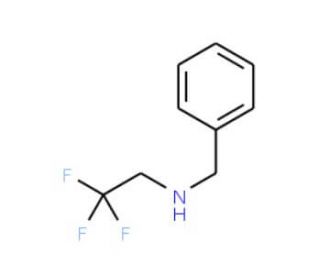 Benzyl-(2,2,2-trifluoro-ethyl)-amine (CAS 85963-50-4) - chemical structure image