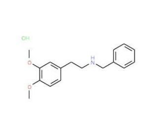 Benzyl-[2-(3,4-dimethoxy-phenyl)-ethyl]-amine hydrochloride - chemical structure image