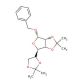 Benzyl 2,3:5,6-Di-O-isopropylidene-α-D-mannofuranoside 的分子结构, CAS编号: 20689-02-5 Benzyl 2,3:5,6-Di-O-isopropylidene-α-D-mannofuranoside (CAS 20689-02-5) - chemical structure image