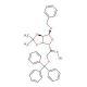 Benzyl 2,3-O-Isopropylidene-6-O-trityl-5-keto-α-D-mannofuranoside, 5-Oxime (CAS 91364-14-6) - chemical structure image