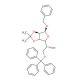 Benzyl 2,3-O-Isopropylidene-6-O-trityl-α-D-mannofuranose 的分子结构, CAS编号: 91364-11-3 Benzyl 2,3-O-Isopropylidene-6-O-trityl-α-D-mannofuranose (CAS 91364-11-3) - chemical structure image