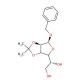 Benzyl 2,3-O-Isopropylidene-α-D-mannofuranoside 的分子结构, CAS编号: 20689-03-6 Benzyl 2,3-O-Isopropylidene-α-D-mannofuranoside (CAS 20689-03-6) - chemical structure image