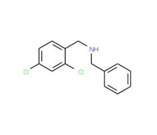 Benzyl-(2,4-dichlorobenzyl)amine (CAS 14501-87-2) - chemical structure image
