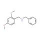 Benzyl-(2,4-dimethoxy-benzyl)-amine (CAS 83304-60-3) - chemical structure image