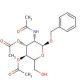 Benzyl 2-Acetamido-2-deoxy-3,4-di-O-acetyl-α-D-glucopyranoside (CAS 33401-01-3) - chemical structure image