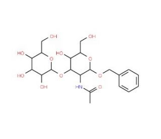 Benzyl 2-acetamido-2-deoxy-3-O-(b-D-galactopyranosyl)-a-D-glucopyranoside (CAS 3554-96-9) - chemical structure image