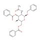 Benzyl 2-Acetamido-3,6-di-O-benzoyl-2,4-dideoxy-4-fluoro-α-D-glucopyranose (CAS 290819-68-0) - chemical structure image