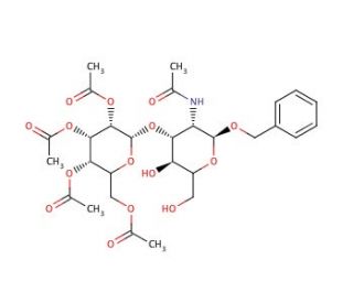 Benzyl 2-Acetamido-3-O-(2,3,4,6-tetra-O-acetyl-&beta;-D-galactopyranosyl-2-deoxy-&alpha;-D-glucopyranoside (CAS 60831-31-4) - chemical s