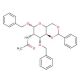 Benzyl 2-acetamido-3-O-benzyl-4,6-O-benzylidene-2-deoxy-β-D-glucopyranoside (CAS 14040-20-1) - chemical structure image