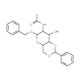 Benzyl 2-acetamido-4,6-O-benzylidene-2-deoxy-a-D-galactopyranoside 的分子结构, CAS编号: 3554-91-4 Benzyl 2-acetamido-4,6-O-benzylidene-2-deoxy-a-D-galactopyranoside (CAS 3554-91-4) - chemical structure image