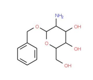 Benzyl 2-Amino-2-deoxy-&alpha;-D-galactopyranoside (CAS 738518-26-8) - chemical structure image