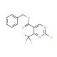 Benzyl 2-chloro-4-(trifluoromethyl)pyrimidine-5-carboxylate (CAS 175137-29-8) - chemical structure image