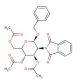Benzyl 2-Deoxy-2-phthalimido-3,4,6-tri-O-acetyl-β-D-glucopyranoside (CAS 80035-31-0) - chemical structure image