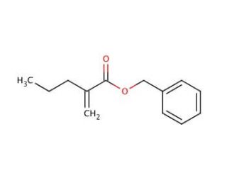Benzyl 2-propylacrylate (CAS 118785-93-6) - chemical structure image