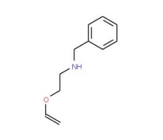 Benzyl-(2-vinyloxy-ethyl)-amine (CAS 73731-97-2) - chemical structure image