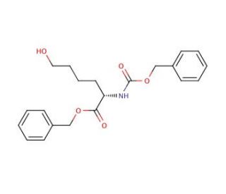 Benzyl (2S)-2-carbobenzyloxyamino-6-hydroxyhexanoate (CAS 84246-49-1) - chemical structure image