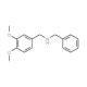 Benzyl-(3,4-dimethoxybenzyl)amine (CAS 13174-24-8) - chemical structure image