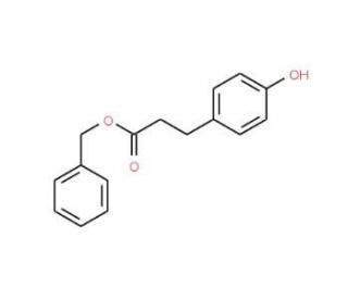 Benzyl 3-(4-Hydroxyphenyl)propionate (CAS 31770-76-0) - chemical structure image