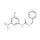 Benzyl 3-bromo-5-nitrophenylcarbamate (CAS 1020252-75-8) - chemical structure image